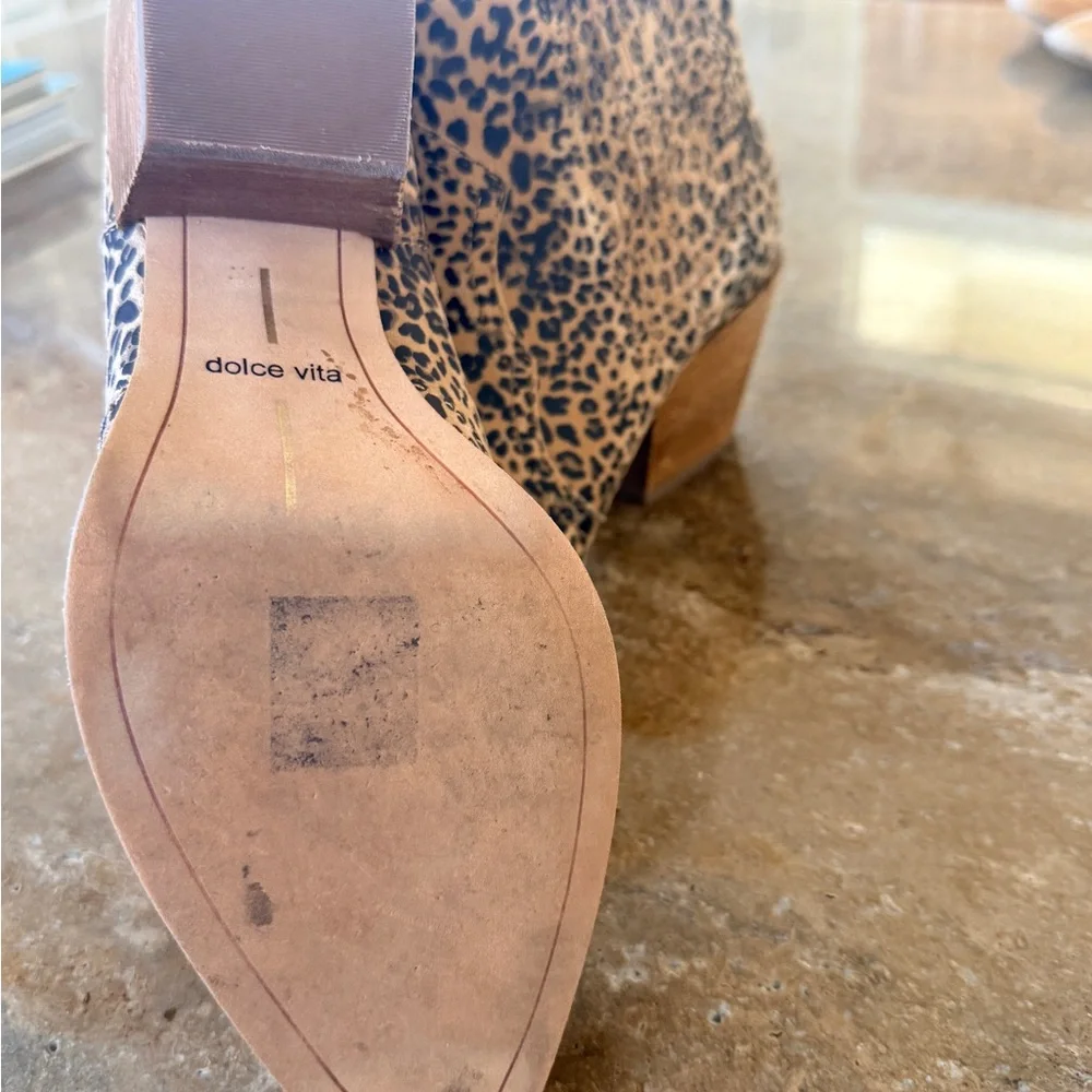 Leopard Print Booties - Picture 2 of 3
